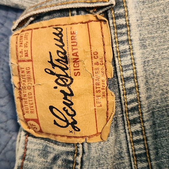 Signature Levi's Boot Cut Stretch Jeans ☆ Misses Sz 8 Short ☆ Vintage ☆ Awesome - Picture 2 of 14